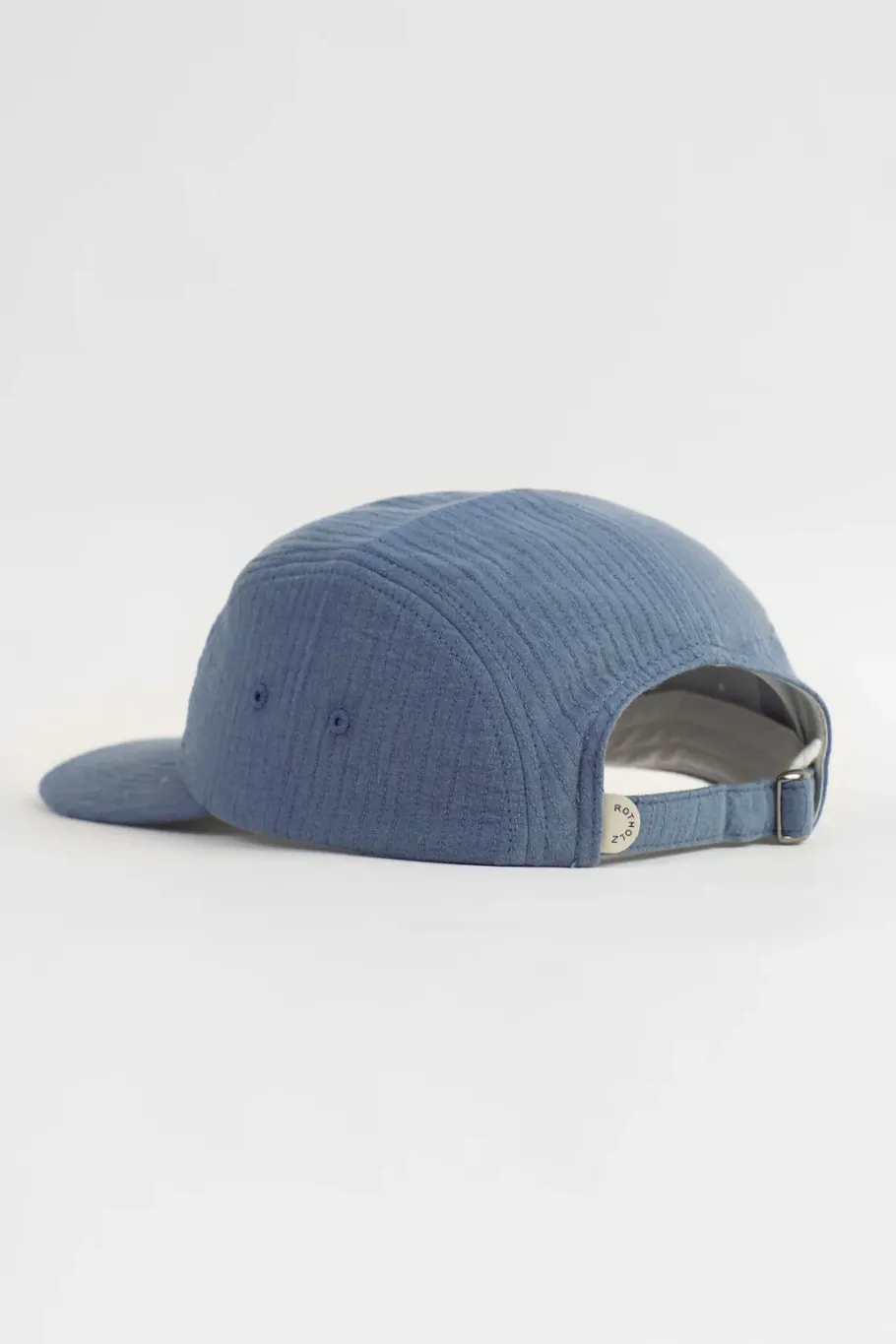 Discount Rotholz 5 Panel Cap Bio Baumwolle - Blau