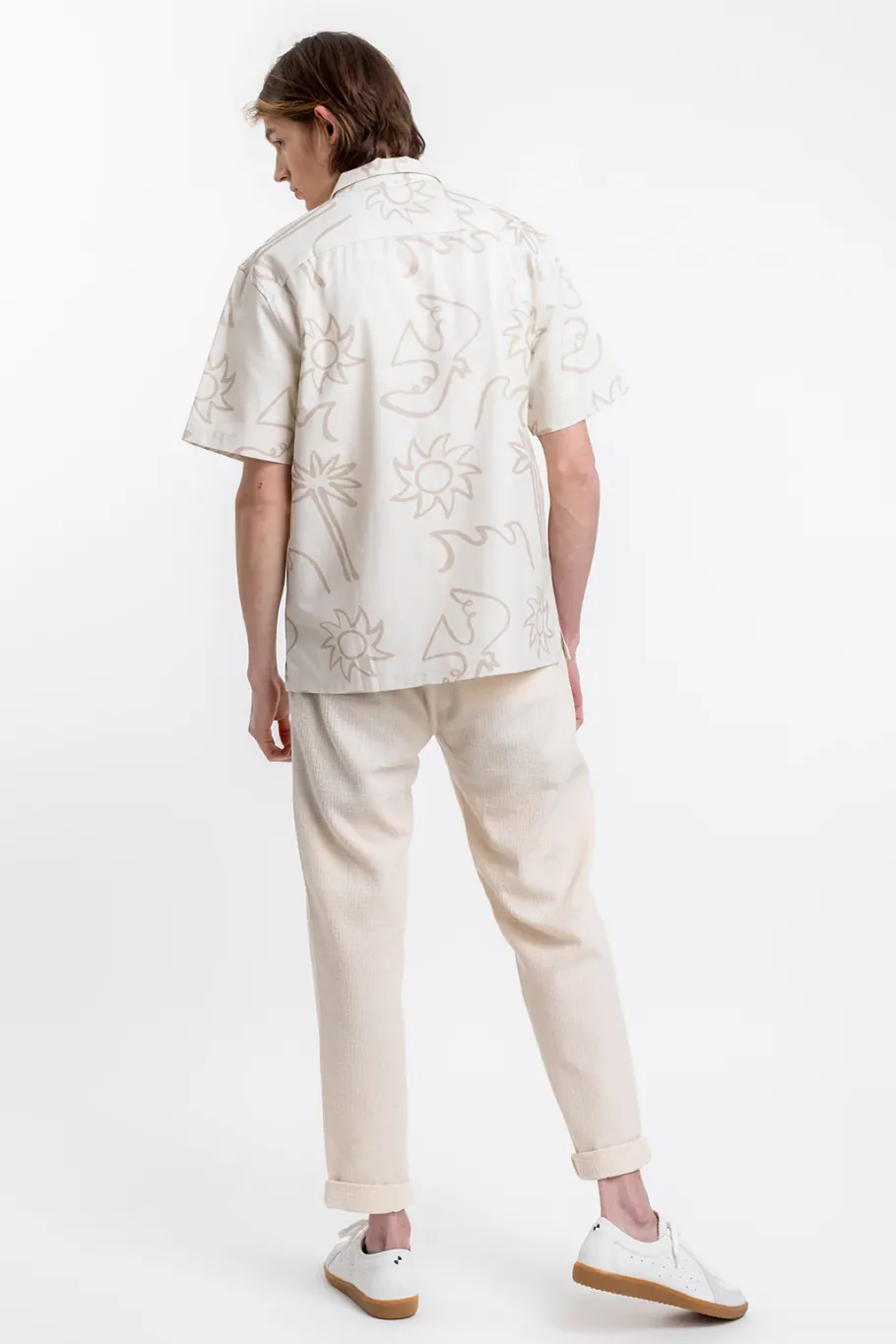 Discount Rotholz Beachside Bowling Hemd Off-White