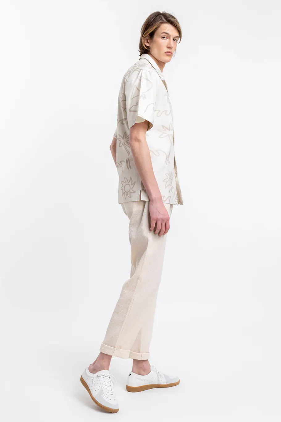 Discount Rotholz Beachside Bowling Hemd Off-White