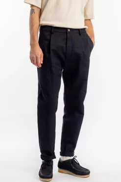 Hot Rotholz Chino Hose Bio Baumwolle - Schwarz