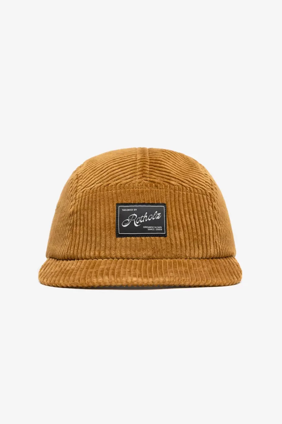 Best Rotholz Cord 5-Panel Cap Bio Baumwolle - Toffee