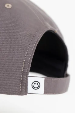 Rotholz Dad Cap Aus Bio-Baumwolle Grau