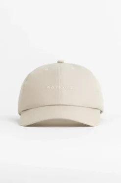 New Rotholz Dad Cap Aus Bio-Baumwolle Sand