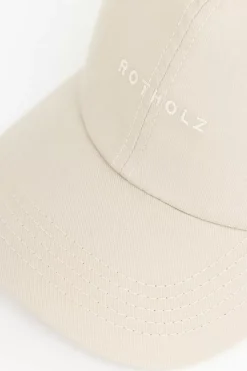 New Rotholz Dad Cap Aus Bio-Baumwolle Sand