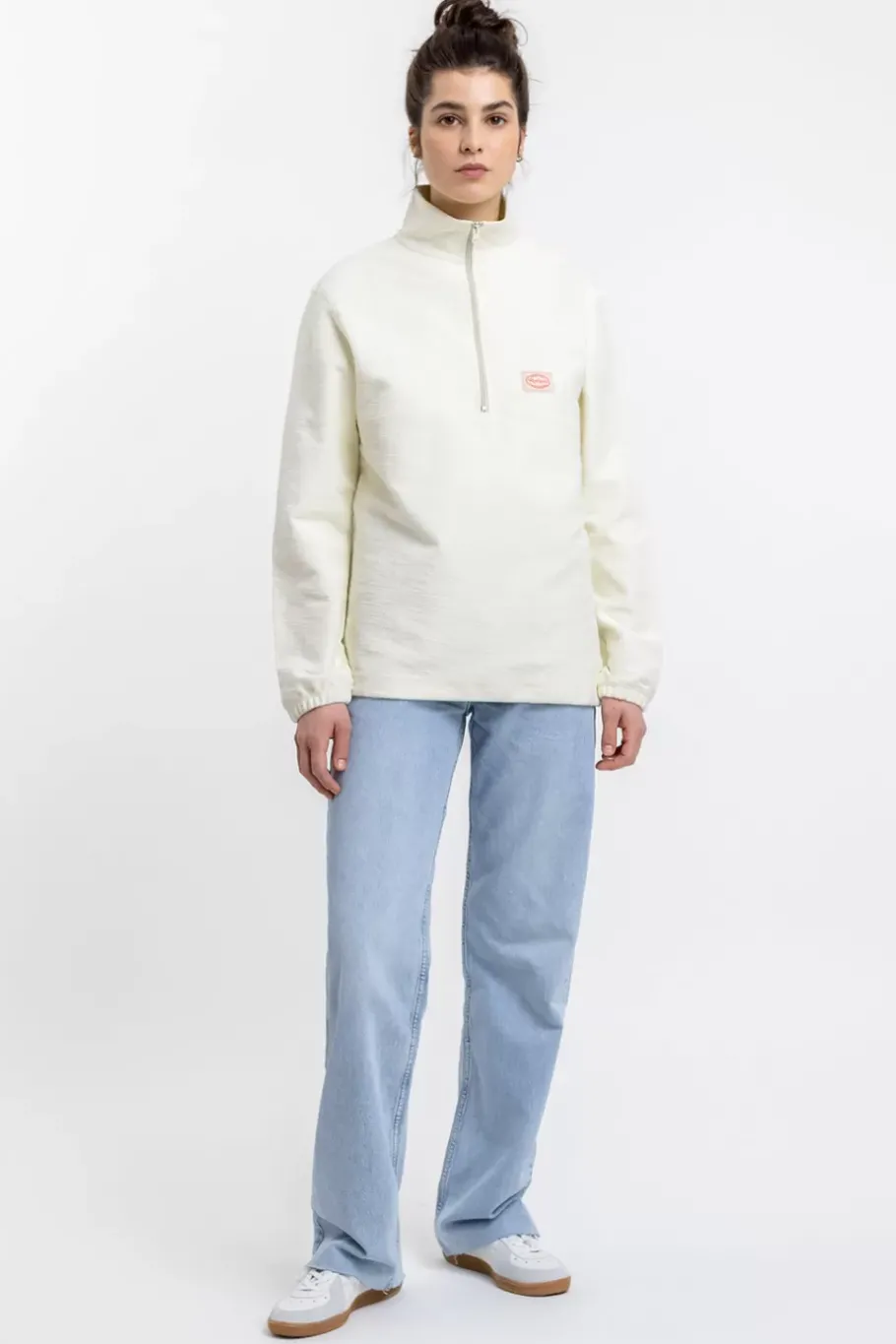 Best Rotholz Divided Half Zip Sweatshirt Off-White