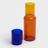 Outlet Rotholz Duo Tone Glas-Karaffen Set