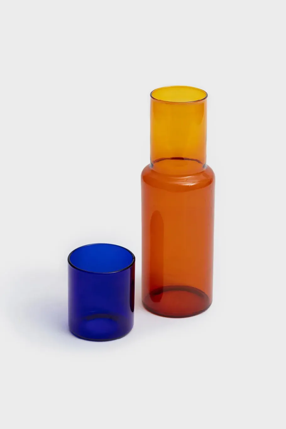 Outlet Rotholz Duo Tone Glas-Karaffen Set