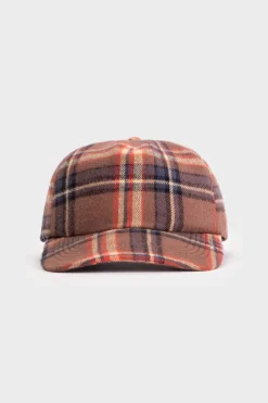 Best Rotholz Flanell Floppy Cap Kariert