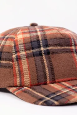 Best Rotholz Flanell Floppy Cap Kariert