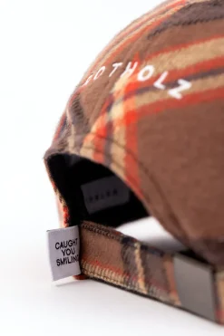 Best Rotholz Flanell Floppy Cap Kariert