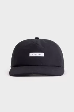 Rotholz Floppy Cap Aus Recyceltem Pes Schwarz