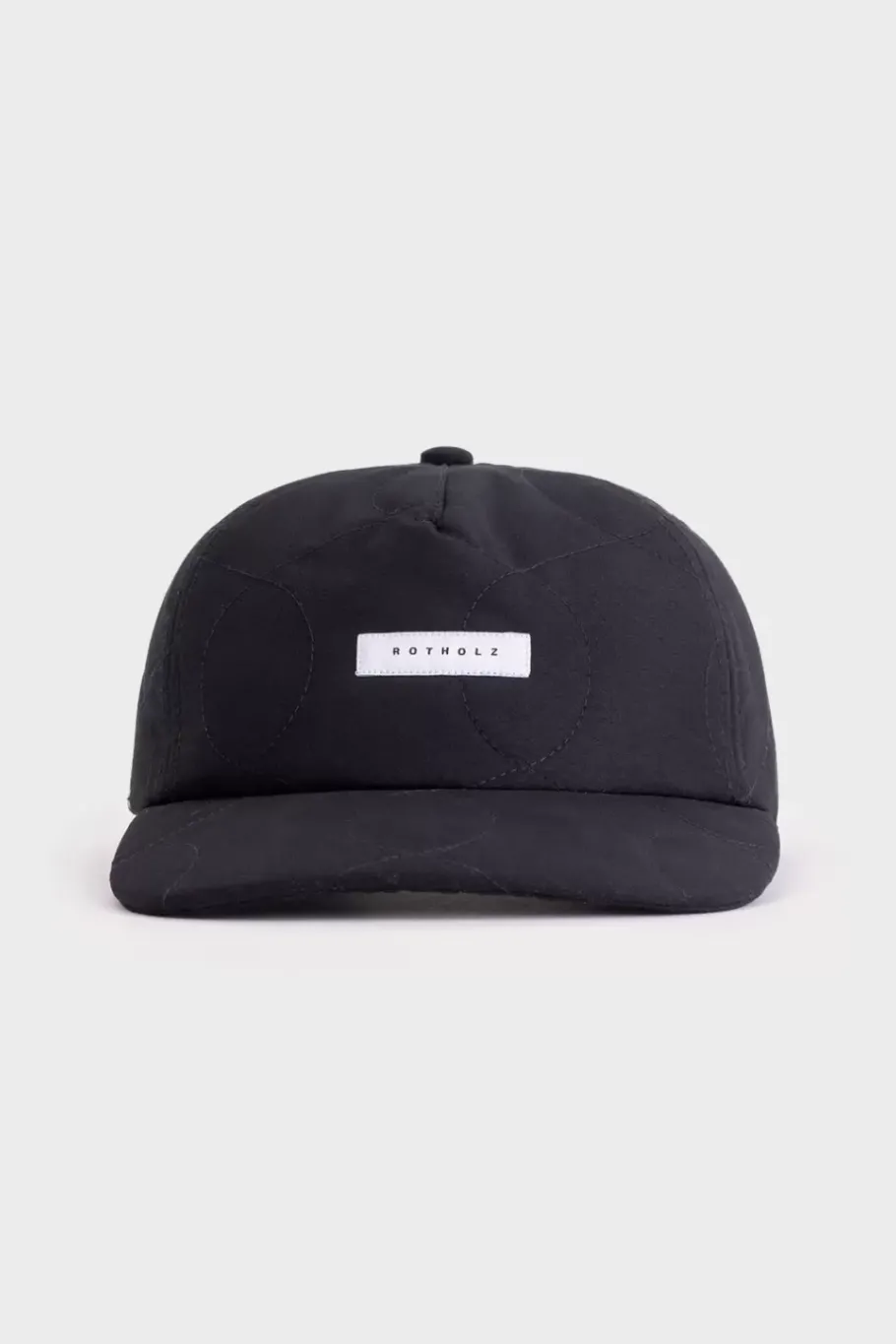 Rotholz Floppy Cap Aus Recyceltem Pes Schwarz