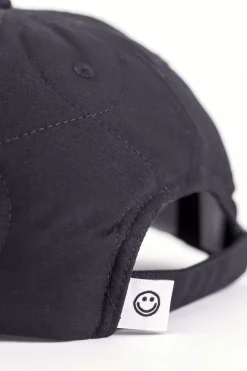 Rotholz Floppy Cap Aus Recyceltem Pes Schwarz