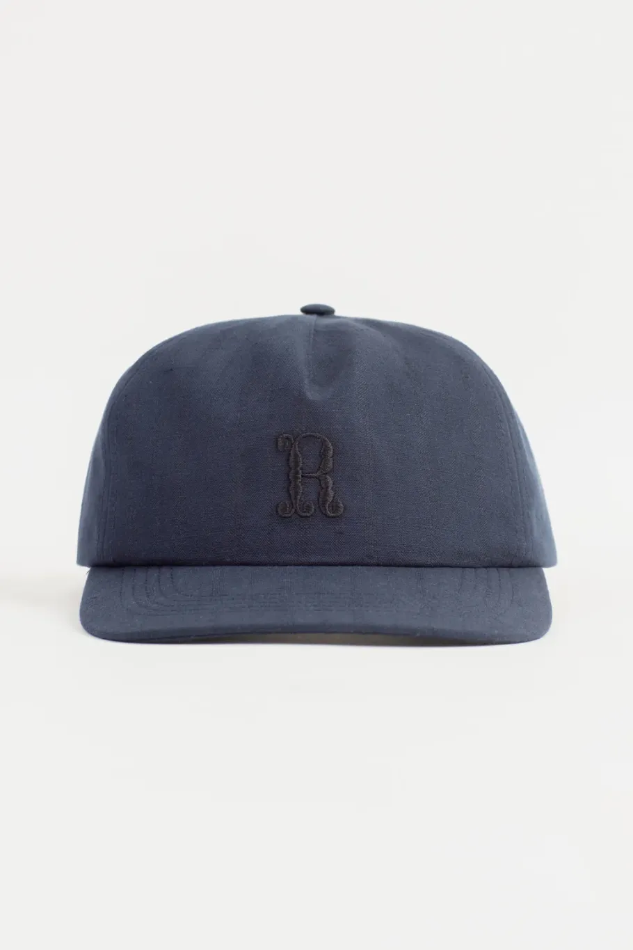 Online Rotholz Floppy Cap Leinen Mix - Dunkelblau