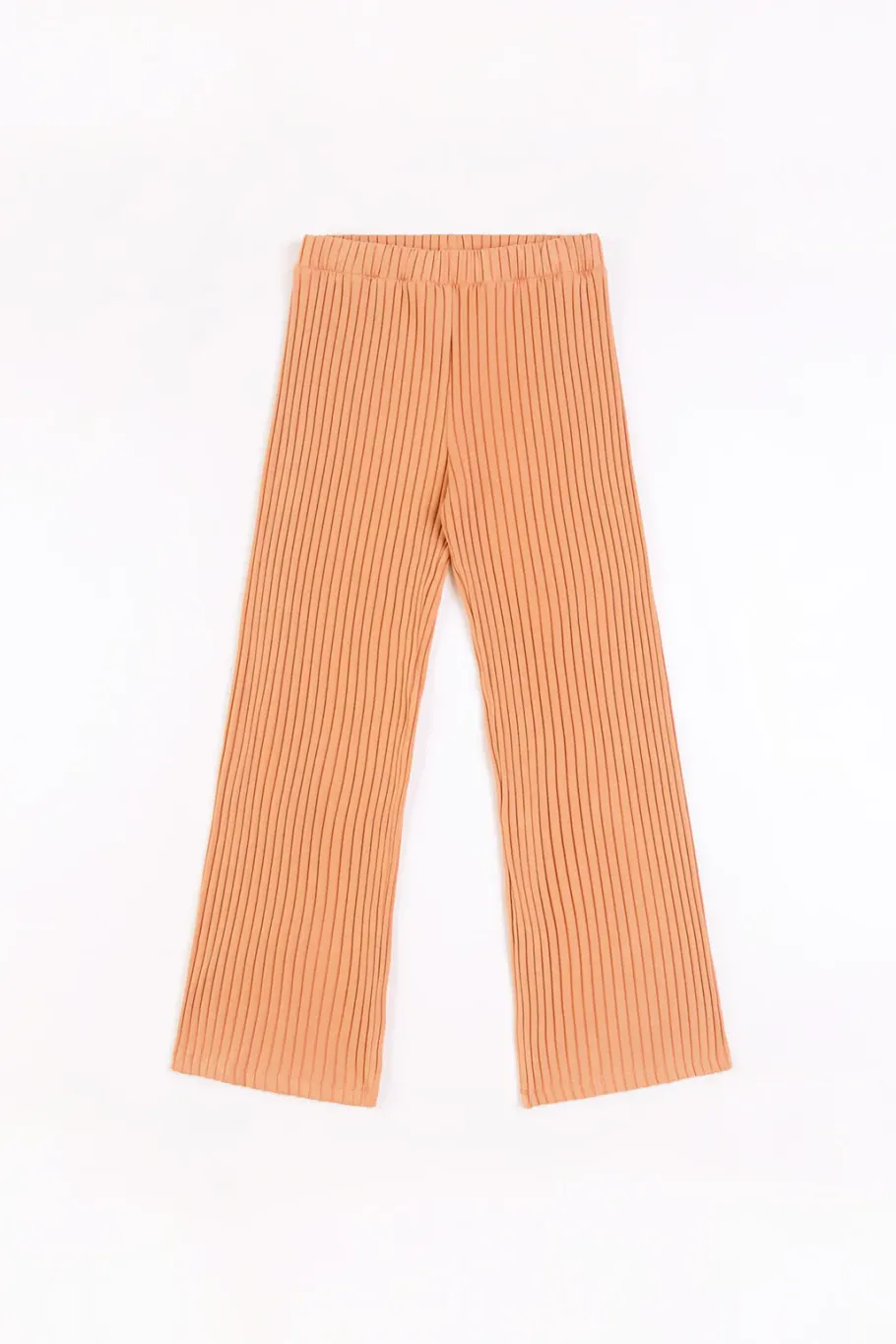 Discount Rotholz Gerippte Hose Aus Bio-Baumwolle Apricot