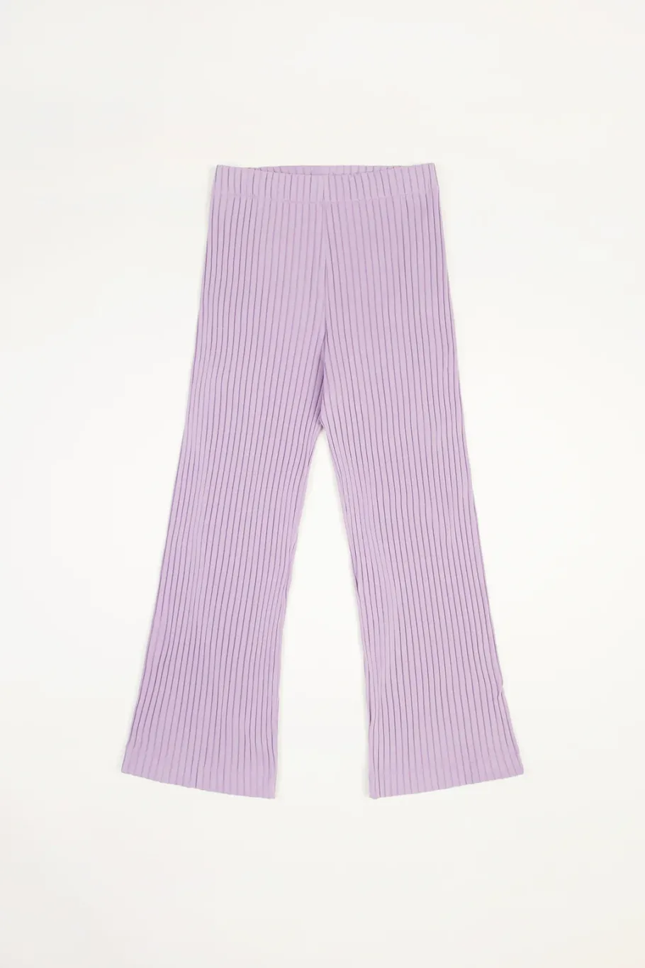 Hot Rotholz Gerippte Hose Bio Baumwolle - Lavendel