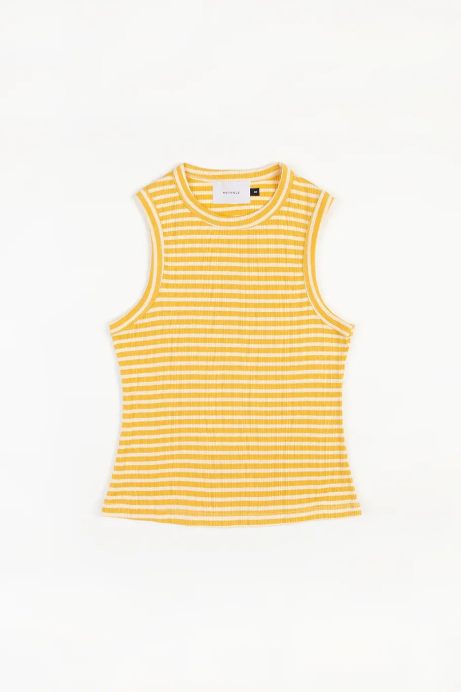 Discount Rotholz Geripptes Singlet Bio Baumwolle - Gestreift