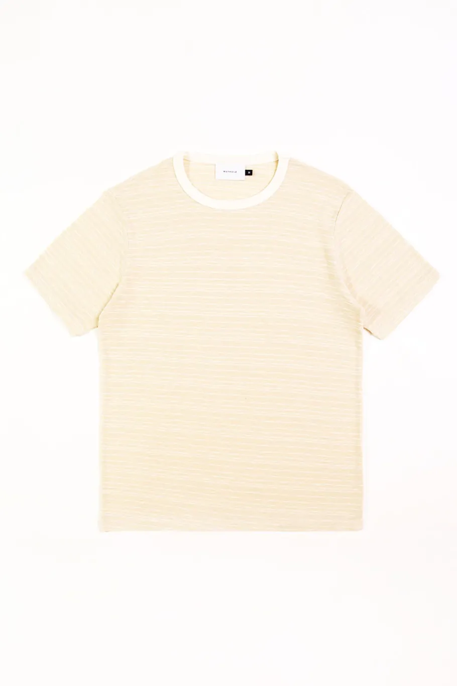 Outlet Rotholz Gestreiftes T-Shirt Creme