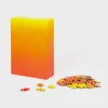 Online Rotholz Gradient Farbverlauf Puzzle
