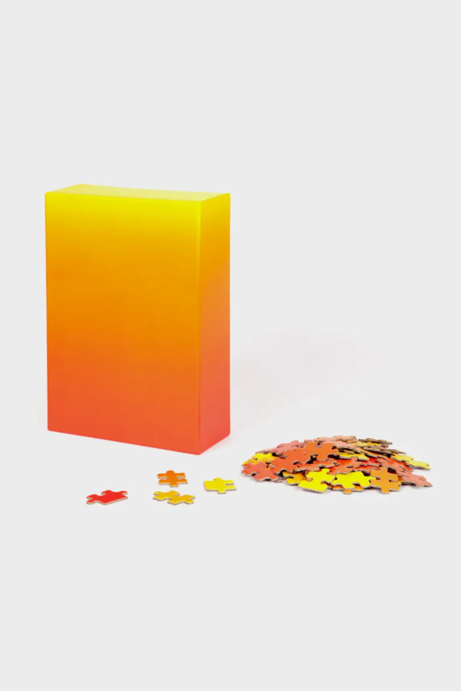 Online Rotholz Gradient Farbverlauf Puzzle
