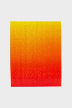 Online Rotholz Gradient Farbverlauf Puzzle