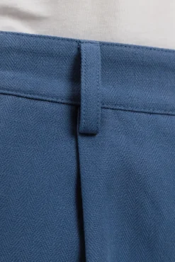 Best Rotholz High Waist Hose Bio-Baumwolle - Blau