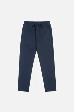 Hot Rotholz Hose Leinen Mix - Dunkelblau