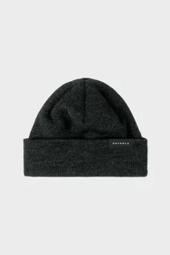 Sale Rotholz Kurze Mutze Merino Fein - Anthrazit