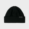 Rotholz Kurze Mutze Merino Fein - Schwarz