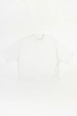 Hot Rotholz Kurzes T-Shirt Bio Baumwolle - Weis