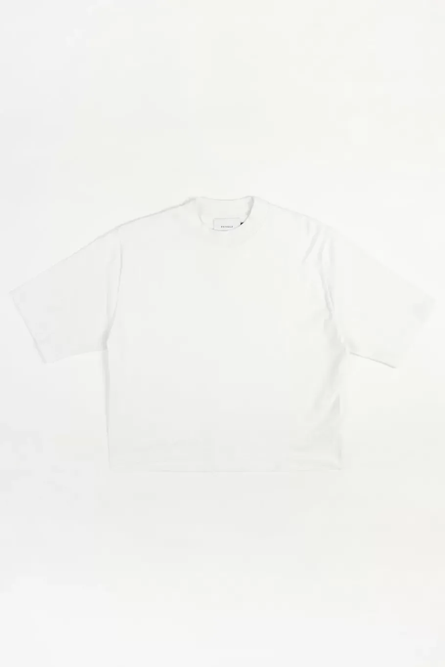 Hot Rotholz Kurzes T-Shirt Bio Baumwolle - Weis