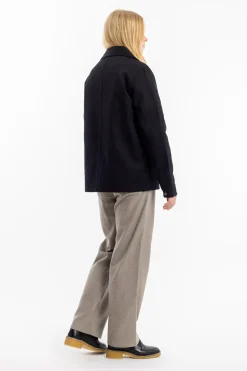 Online Rotholz Leichte Jacke Bio Baumwolle - Schwarz