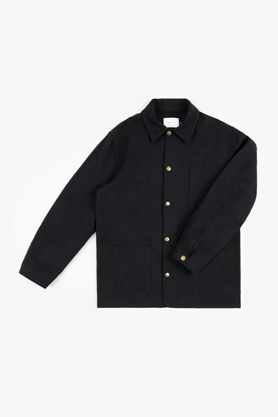 Online Rotholz Leichte Jacke Bio Baumwolle - Schwarz