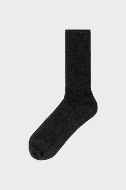 Online Rotholz Leichte Socken Schurwolle - Anthrazit