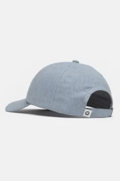 New Rotholz Logo Dad Cap Bio Baumwolle - Denim Blau