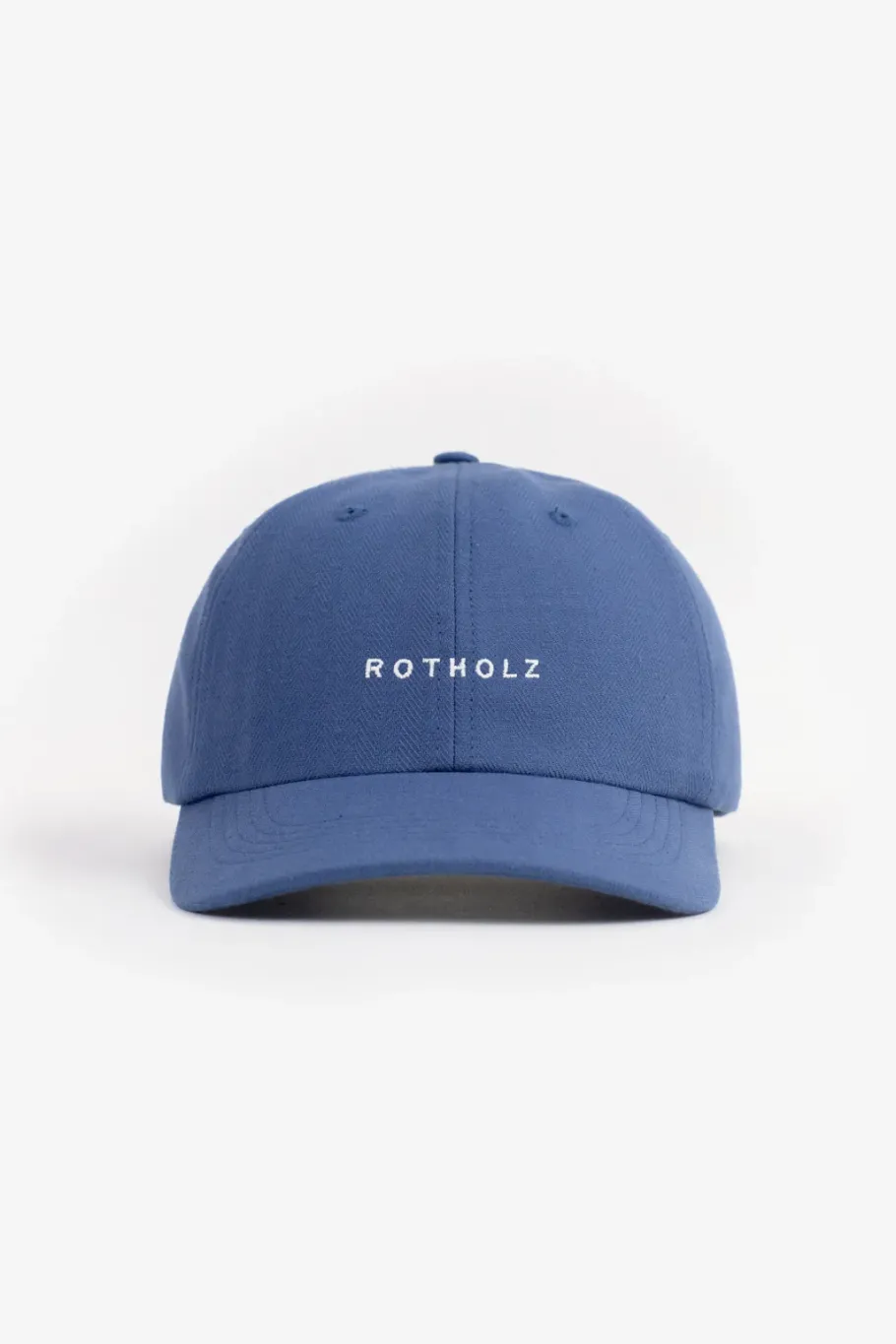 Sale Rotholz Logo Dad Cap Bio Baumwolle - Blau
