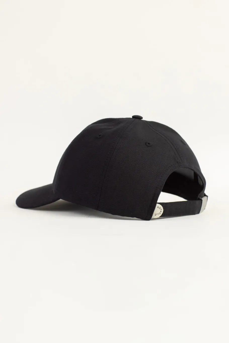 Sale Rotholz Logo Dad Cap Bio Baumwolle - Schwarz