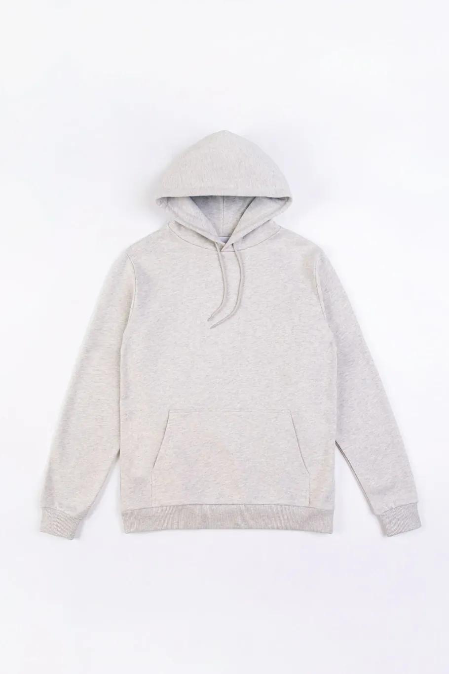 Outlet Rotholz Logo Hoodie Aus Bio-Baumwolle Grau