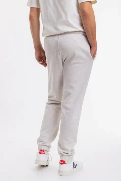 Hot Rotholz Logo Sweatpants Aus Bio-Baumwolle Grau Meliert