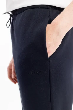 New Rotholz Logo Sweatpants Bio Baumwolle - Schwarz