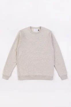 Sale Rotholz Logo Sweatshirt Bio Baumwolle - Grau