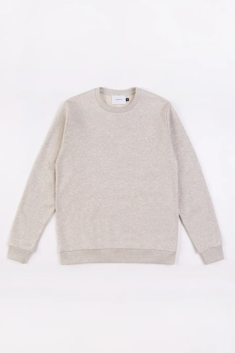 Sale Rotholz Logo Sweatshirt Bio Baumwolle - Grau