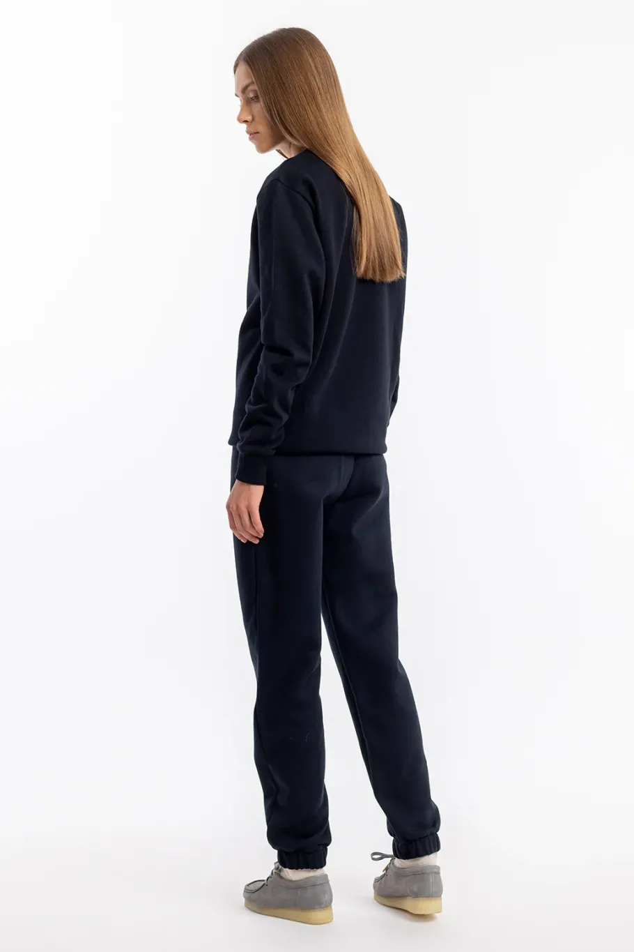 Hot Rotholz Logo Sweatshirt Bio Baumwolle - Schwarz