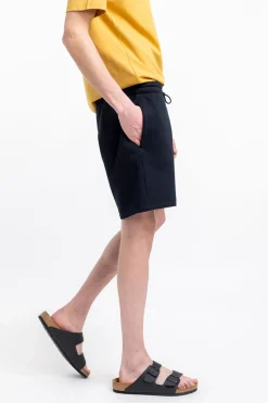 New Rotholz Logo Sweatshorts Aus Bio-Baumwolle Schwarz