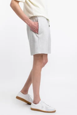 New Rotholz Logo Sweatshorts Aus Bio-Baumwolle Grau
