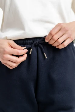 Hot Rotholz Logo Sweatshorts Aus Bio-Baumwolle Schwarz