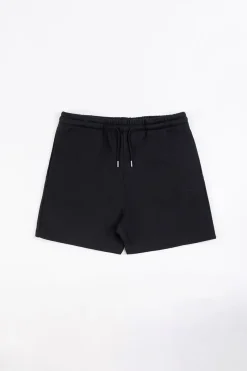 Hot Rotholz Logo Sweatshorts Aus Bio-Baumwolle Schwarz