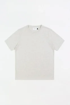 Discount Rotholz Logo T-Shirt Aus Bio-Baumwolle Grau