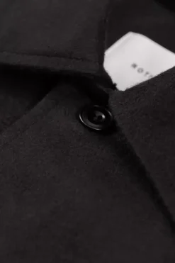 Sale Rotholz Moleskin Jacke Bio Baumwolle - Schwarz