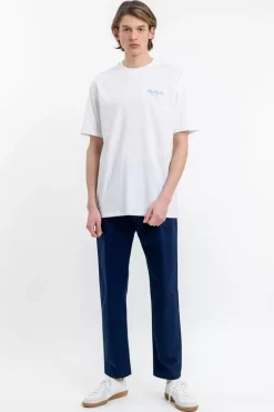 Outlet Rotholz Retro Logo T-Shirt Weis